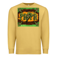Antique Gold papa  lightning camouflage Premium Sweatshirt - BarkalooDesign