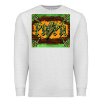 Oatmeal Heather papa  lightning camouflage Premium Sweatshirt - BarkalooDesign