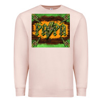 Pale Pink papa  lightning camouflage Premium Sweatshirt - BarkalooDesign