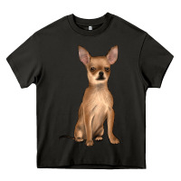 Asphalt chihuahua Heavy Core Tee - JahusDesignShop