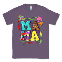 Lavender Autism Mama Classic Tee - NancyCooperArtShop