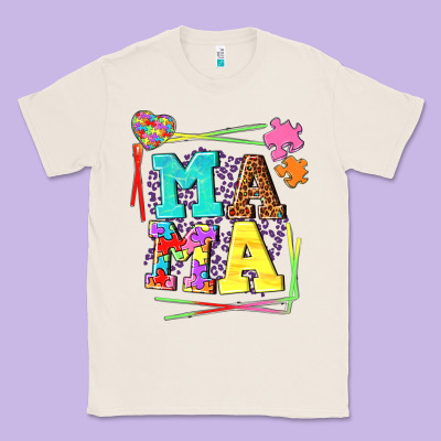 Autism Mama Classic Tee Designed By Nancycooperartshop