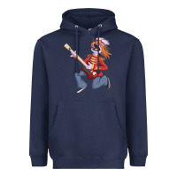 Navy floyd pepper Heavyweight Hoodie - trangStudio