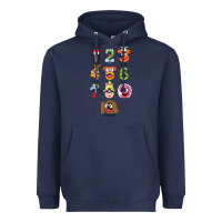 Navy muppet babies Heavyweight Hoodie - trangStudio