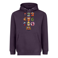 Plum muppet babies Heavyweight Hoodie - trangStudio
