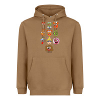 Toasted Coconut muppet babies Heavyweight Hoodie - trangStudio