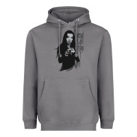 Storm Normal Is An Illusion - Morticia Addams Heavyweight Hoodie - trangStudio