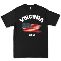 Black VIRGINIA U.S.A Premium Tee - Bettercallsaul