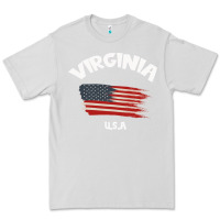 Dove Grey VIRGINIA U.S.A Premium Tee - Bettercallsaul