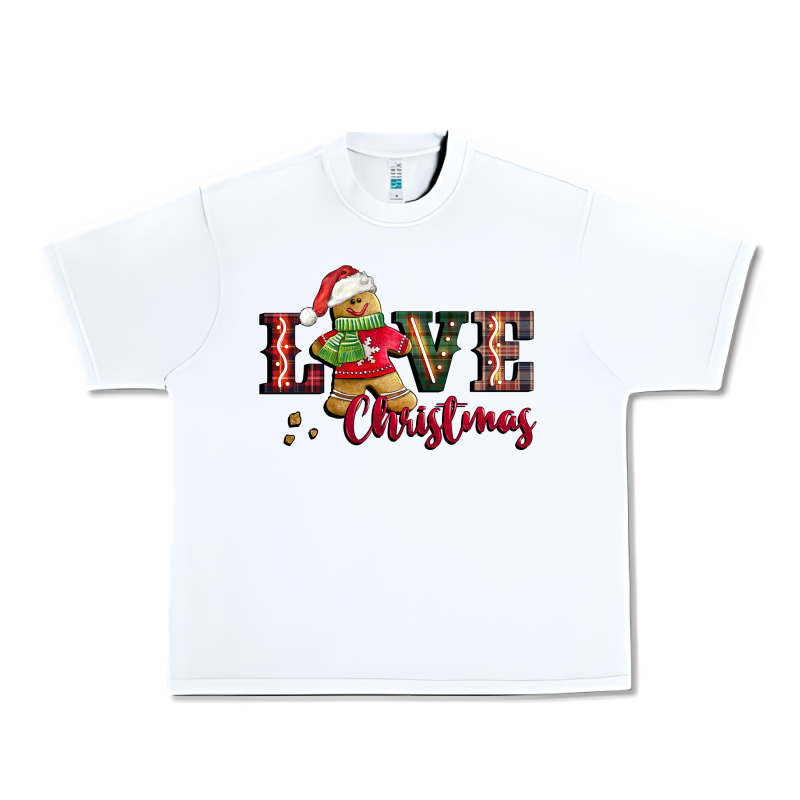 Love Christmas Gingerbread Urban Heavy Tee by CowGirlArtShop | Teevron