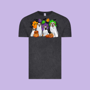 Ghost Dogs Vintage Tee Designed By Cowgirlartshop