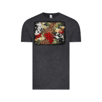 Vintage Black army cowhide leopard Christmas Vintage Tee - Jasminsmagicworld
