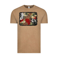 Vintage Coffee army cowhide leopard Christmas Vintage Tee - Jasminsmagicworld