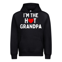 Black mens i love hot grandpa  i'm the hot grandpa Urban Hoodie - trangStudio