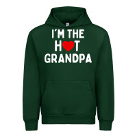 Forest Green mens i love hot grandpa  i'm the hot grandpa Urban Hoodie - trangStudio