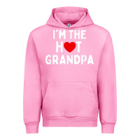 Fuchsia Pink mens i love hot grandpa  i'm the hot grandpa Urban Hoodie - trangStudio