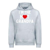 Heather Grey mens i love hot grandpa  i'm the hot grandpa Urban Hoodie - trangStudio