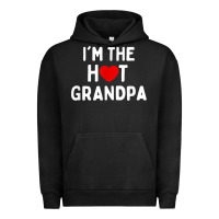 Pigment Black mens i love hot grandpa  i'm the hot grandpa Urban Hoodie - trangStudio