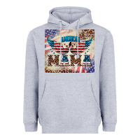 Heather Grey american mama Heavyweight Hoodie - BarkalooDesign
