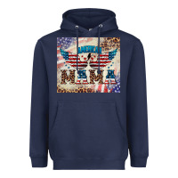 Navy american mama Heavyweight Hoodie - BarkalooDesign