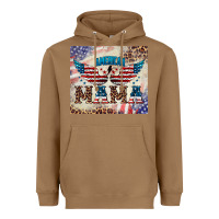 Toasted Coconut american mama Heavyweight Hoodie - BarkalooDesign