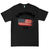 Black VIRGINIA U.S.A Premium Tee - Bettercallsaul