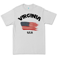 Dove Grey VIRGINIA U.S.A Premium Tee - Bettercallsaul