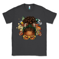 Smoke american football afro messy bun Classic Tee - texasbilliewilder