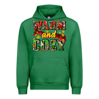 Emerald warm and cozy with scarf Urban Hoodie - AdoDesignShop