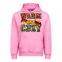 Fuchsia Pink warm and cozy with scarf Urban Hoodie - AdoDesignShop