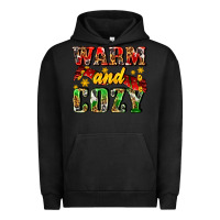 Pigment Black warm and cozy with scarf Urban Hoodie - AdoDesignShop