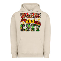 Pigment French Oak warm and cozy with scarf Urban Hoodie - AdoDesignShop