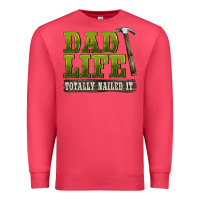 Cardinal dad lıfe totally naıled it Premium Sweatshirt - BarkalooDesign