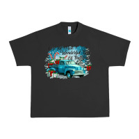 Pigment Black its the wonderful time of the year truck Urban Heavy Tee - CowGirlArtShop