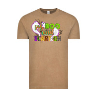 Vintage Coffee say boo and scary on Vintage Tee - CowGirlArtShop