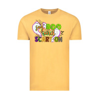 Vintage Mustard say boo and scary on Vintage Tee - CowGirlArtShop