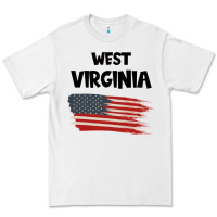 White WEST VIRGINIA Premium Tee - Bettercallsaul