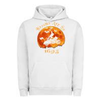 Pigment Lunar Rock Halloween Witch On Motorcycle Cat & Moon Salem Witch Trials Premium Urban Hoodie - trangStudio