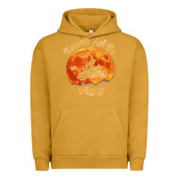Pigment Peanut Butter Halloween Witch On Motorcycle Cat & Moon Salem Witch Trials Premium Urban Hoodie - trangStudio