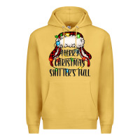 Antique Gold merry christmas shitter's full,  christmas vacation Premium Hoodie - Jasminsmagicworld