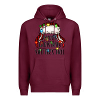 Burgundy merry christmas shitter's full,  christmas vacation Premium Hoodie - Jasminsmagicworld