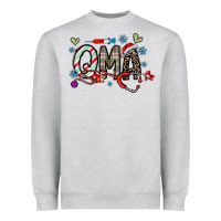 Christmas Nurse Qma Heavyweight Sweatshirt | Teevron