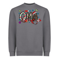 Storm christmas nurse qma Heavyweight Sweatshirt - CowhideDigitalArt