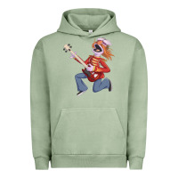 Pigment Oil Green floyd pepper Urban Hoodie - trangStudio