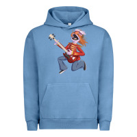 Pigment Pebble Blue floyd pepper Urban Hoodie - trangStudio