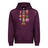 Mauve Wine muppet babies Urban Hoodie - trangStudio