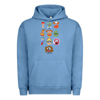 Pigment Pebble Blue muppet babies Urban Hoodie - trangStudio