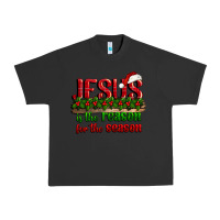 Pigment Black jesus is the reason for the season Urban Heavy Tee - CowGirlArtShop