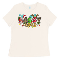 Bone Sassy Claus Ladies Tee - texasbilliewilder