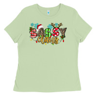 Matcha Sassy Claus Ladies Tee - texasbilliewilder